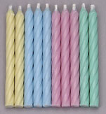 Magic Relight Candles-Pastel Colors