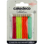 Magic Relight Candles- Neon Asst