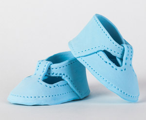 Baby Shoes - Basic - Blue Pair
