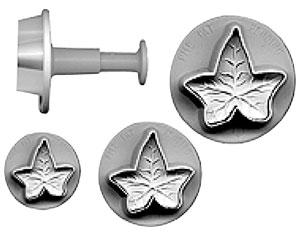 PME X/L Veined Ivy Leaf Plunger/Cut Set