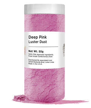 50 Gr Luster Dust - Deep Pink