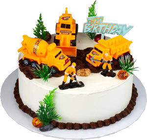 Construction Zone Cake Kit