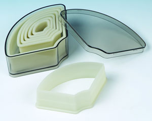 Nylon Cutter Set- Fan 7 Pc