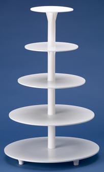 5-Tier Cake Stand - White
