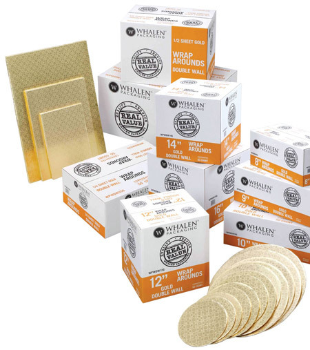 Gold Wrap Around Circles - 9